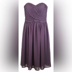 💜🤍 Tevolio Deep Purple Dress 🤍💜